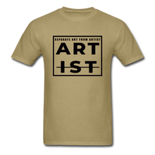 Load image into Gallery viewer, Art From Artist Standard Classic T-Shirt - khaki