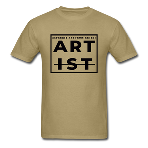 Art From Artist Standard Classic T-Shirt - khaki