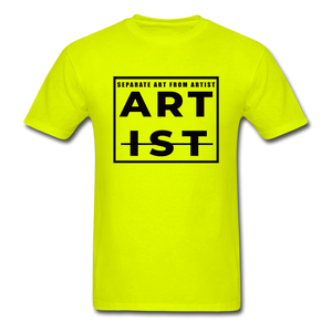 Art From Artist Standard Classic T-Shirt - safety green