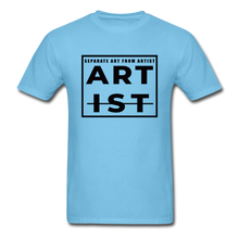 Load image into Gallery viewer, Art From Artist Standard Classic T-Shirt - aquatic blue