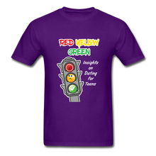 Load image into Gallery viewer, Red Yellow Green Standard T-Shirt - purple
