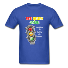Load image into Gallery viewer, Red Yellow Green Standard T-Shirt - royal blue