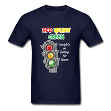 Load image into Gallery viewer, Red Yellow Green Standard T-Shirt - navy
