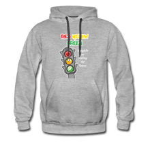 Load image into Gallery viewer, Red Yellow Green Unisex Premium Hoodie - heather gray