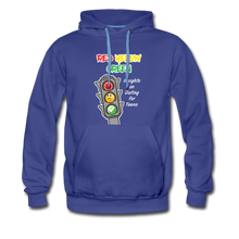 Load image into Gallery viewer, Red Yellow Green Unisex Premium Hoodie - royalblue