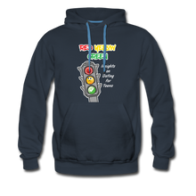 Load image into Gallery viewer, Red Yellow Green Unisex Premium Hoodie - navy