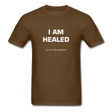 Load image into Gallery viewer, I Am Healed Unisex Standard T-Shirt - brown