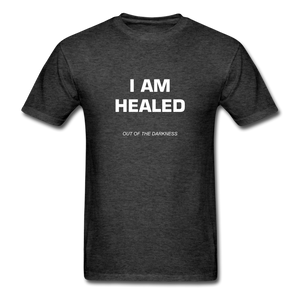 I Am Healed Unisex Standard T-Shirt - heather black