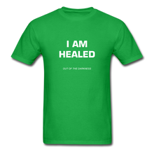Load image into Gallery viewer, I Am Healed Unisex Standard T-Shirt - bright green