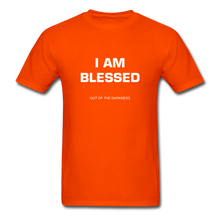 Load image into Gallery viewer, I Am Blessed Unisex Standard T-Shirt - orange
