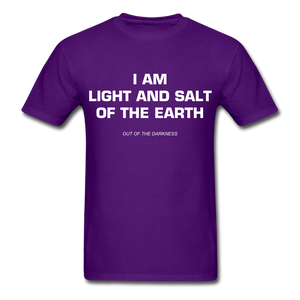 Light and Salt of the Earth Unisex Standard T-Shirt - purple