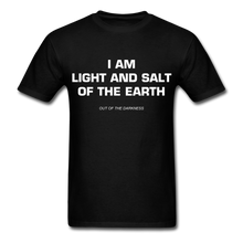 Load image into Gallery viewer, Light and Salt of the Earth Unisex Standard T-Shirt - black