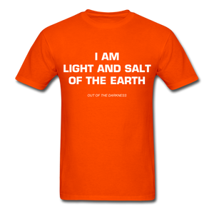 Light and Salt of the Earth Unisex Standard T-Shirt - orange