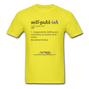 Self-Publ-ish Unisex Classic T-Shirt - yellow