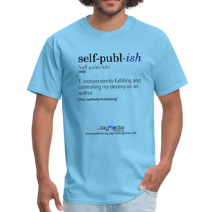 Self-Publ-ish Unisex Classic T-Shirt - aquatic blue