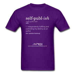 Self-Publ-ish Unisex Classic T-Shirt Dark - purple