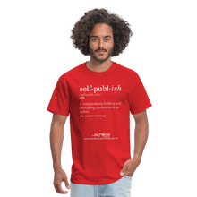 Load image into Gallery viewer, Self-Publ-ish Unisex Classic T-Shirt Dark - red