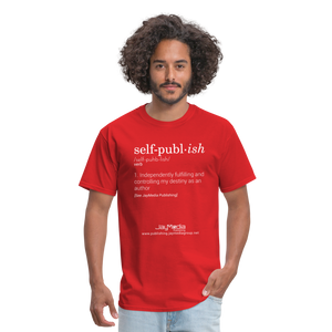Self-Publ-ish Unisex Classic T-Shirt Dark - red