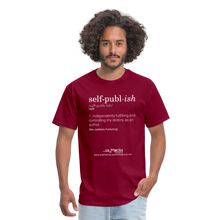 Load image into Gallery viewer, Self-Publ-ish Unisex Classic T-Shirt Dark - burgundy