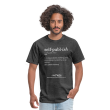 Load image into Gallery viewer, Self-Publ-ish Unisex Classic T-Shirt Dark - heather black