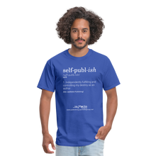 Load image into Gallery viewer, Self-Publ-ish Unisex Classic T-Shirt Dark - royal blue