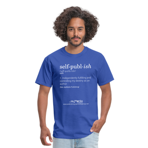 Self-Publ-ish Unisex Classic T-Shirt Dark - royal blue