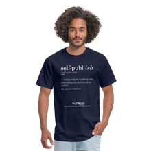 Load image into Gallery viewer, Self-Publ-ish Unisex Classic T-Shirt Dark - navy