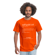 Load image into Gallery viewer, Self-Publ-ish Unisex Classic T-Shirt Dark - orange