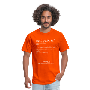 Self-Publ-ish Unisex Classic T-Shirt Dark - orange