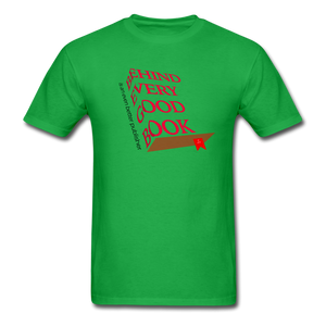 Behind Every Good Book Unisex Classic T-Shirt - bright green