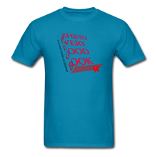Load image into Gallery viewer, Behind Every Good Book Unisex Classic T-Shirt - turquoise