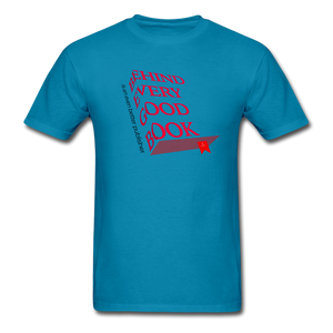 Behind Every Good Book Unisex Classic T-Shirt - turquoise