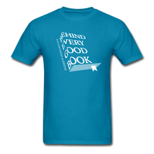 Load image into Gallery viewer, Every Good Book Unisex Classic T-Shirt - turquoise
