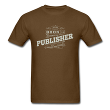 Load image into Gallery viewer, Behind Every Good Book Unisex Classic T-Shirt - Vintage Dark - brown