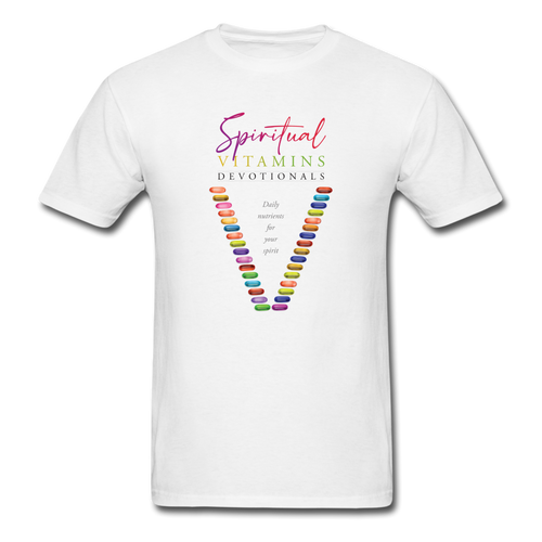 Spiritual Vitamins Unisex Classic T-Shirt - white