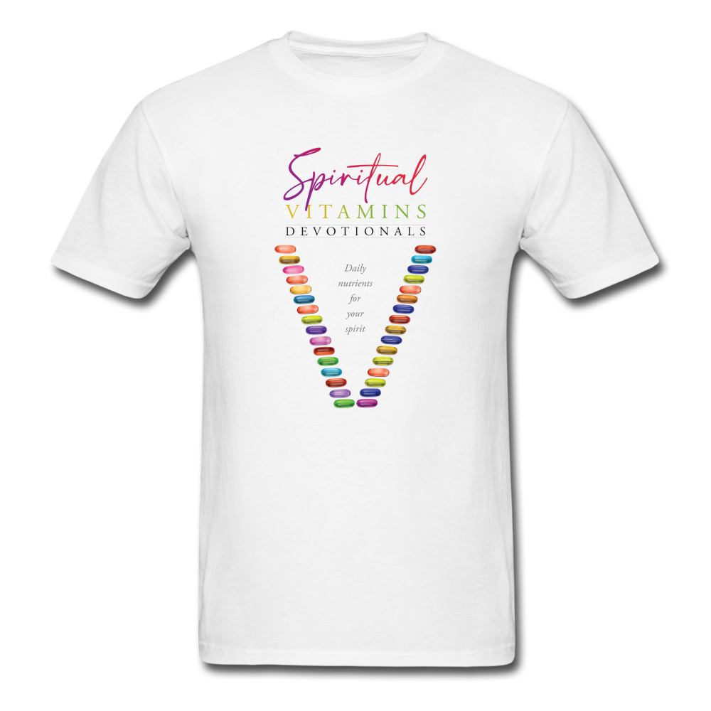 Spiritual Vitamins Unisex Classic T-Shirt - white