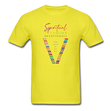 Load image into Gallery viewer, Spiritual Vitamins Unisex Classic T-Shirt - yellow