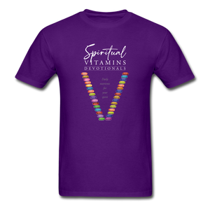 Spiritual Vitamins Unisex Classic T-Shirt - purple