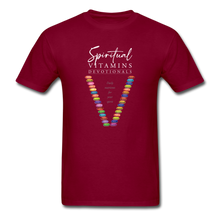 Load image into Gallery viewer, Spiritual Vitamins Unisex Classic T-Shirt - burgundy