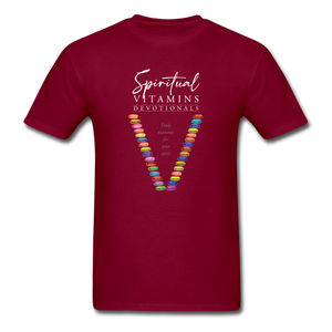 Spiritual Vitamins Unisex Classic T-Shirt - burgundy