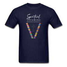 Load image into Gallery viewer, Spiritual Vitamins Unisex Classic T-Shirt - navy