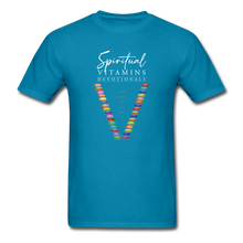 Load image into Gallery viewer, Spiritual Vitamins Unisex Classic T-Shirt - turquoise