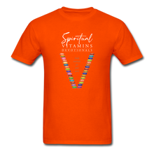 Load image into Gallery viewer, Spiritual Vitamins Unisex Classic T-Shirt - orange