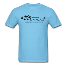 Load image into Gallery viewer, KVM Unisex Classic T-Shirt - Light - aquatic blue