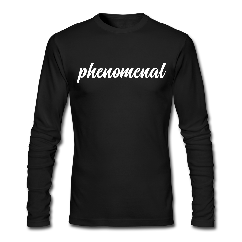 phenomenal Unisex Long Sleeve T-Shirt - Dark - black