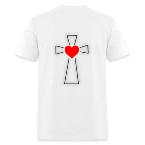 For God So Loved the World Unisex Classic T-Shirt - Light - white