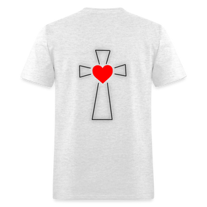 For God So Loved the World Unisex Classic T-Shirt - Light - light heather gray