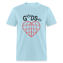 Load image into Gallery viewer, For God So Loved the World Unisex Classic T-Shirt - Light - powder blue