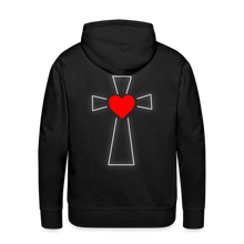 Load image into Gallery viewer, For God So Loved the World Unisex Premium Hoodie - Dark - black