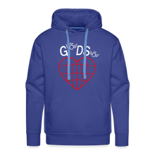 Load image into Gallery viewer, For God So Loved the World Unisex Premium Hoodie - Dark - royal blue